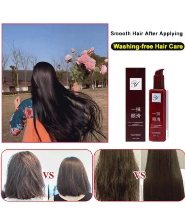 YANJIAYI Fragrance Hair Smoothing Leave-in Conditioner | Magical Hair Care Treatment for Smooth, Anti-Frizz, and Nourishing Results - Buy Online on GoSupps.com
