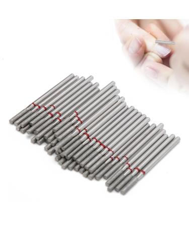 50 Pieces Nail Polishing Grinding Head Nail Drill Nail Art Removal Dead Skin Nail Polisher Accessories for Household Nail Art Shop