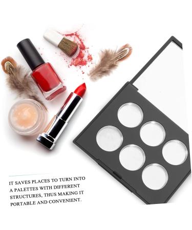 OHPHCALL 1 Set Box Square Eye Shadow Box Lipstick Cases Mini Containers Storage Cases Eyeshadow Plastic 1 count (Pack of 1) Black - Buy Online on GoSupps.com