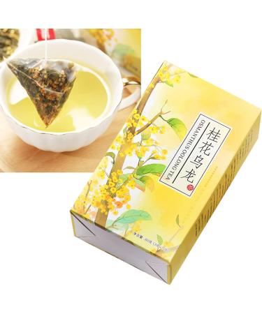 20 Count Natural Osmanthus Oolong Tea Fragrans Flower Leaves Bag for Family Friends - Buy Online on GoSupps.com