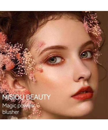 Shimmer Highlighter Blush - Long Lasting Shimmer Face Palette 6 Colors Makeup Tools For Traveling School Company Dating Home And Bar Pochy 01 - Buy Online on GoSupps.com