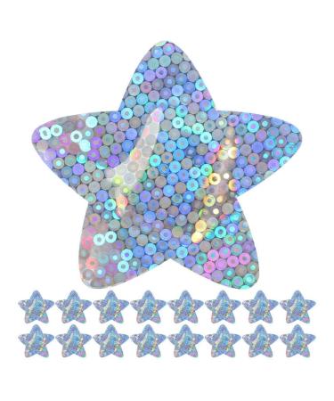 100pcs Star Shaped Bandages Glitter Bandages Bandages Patches Adhesive Wounds Dressing Pads Cute Bandages for Wounds Care Slight Cuts and Scrapes