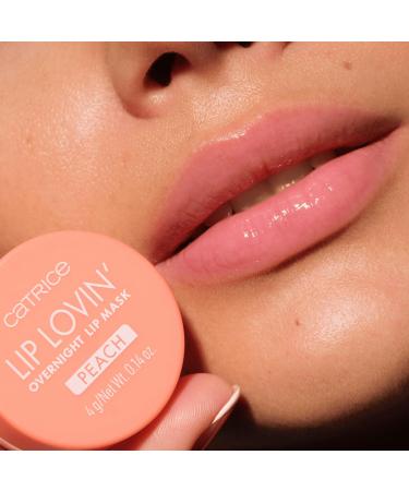 Catrice Lip Lovin' Overnight Lip Mask No. 030 Orange Hydrating Smoothing Nourishing Natural Vegan Preservative-Free Paraben-Free Microplastic-Free 1 Pack (4g) - Buy Online on GoSupps.com