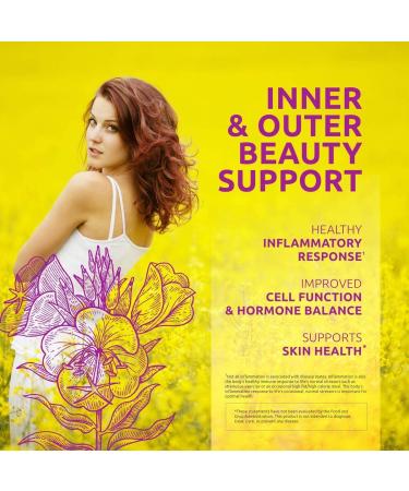 Source Naturals Evening Primrose Oil 500mg Softgels - Hexane-Free, Cold-Pressed, 90 Count - GLA Yield 50mg - Pack of 1 - Buy Online on GoSupps.com