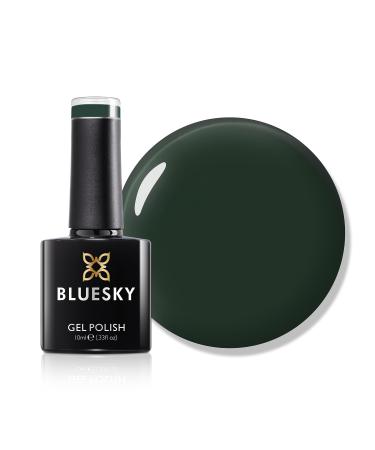 Bluesky Gel Nail Polish 10ml Dark Humour - AW2318 Green Soak-Off Gel Polish for Manicure Professional Salon & Home Use Long Lasting Chip Resistant Requires Curing Under UV/LED Lamp