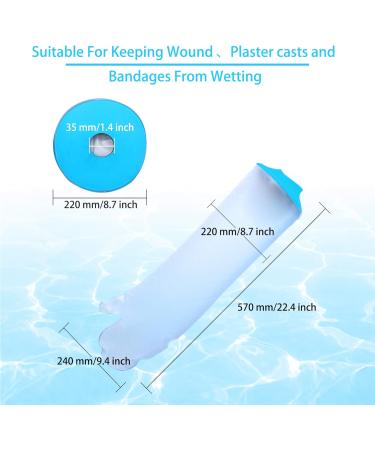Waterproof Arm Cover for Shower - Adult Short Arm Cast Protector - Buy Online on GoSupps.com