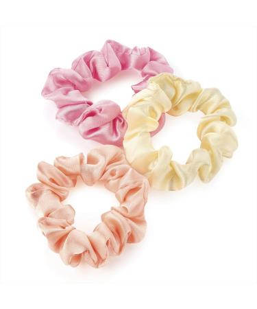 GIZZY Girls/Ladies Set of 3 Mini Elastic Scrunchies