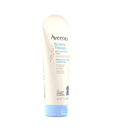 Aveeno Eczema Therapy Daily Moisturizing Cream for Sensitive Skin Soothing Lotion with Colloidal Oatmeal for Dry Itchy and Irritated Skin Steroid-Free and Fragrance-Free 7.3 oz - Buy Online on GoSupps.com