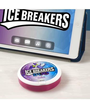 Ice Breakers Duo Grape Sugar Free Breath Mints 1.3 oz Tins (8 Pack) - Buy Online on GoSupps.com