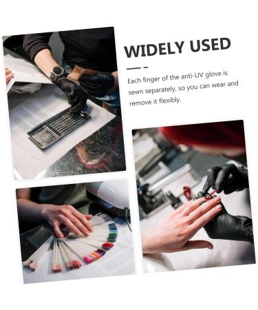 Ipetboom 2 Pairs Half Finger Gloves Hiking Gloves Anti-uv Gloves Uv Nail Gloves Womens Gloves Uv Gloves for Manicure Nail Uv Protection Gloves for Women Fingerless Gloves Summer - Buy Online on GoSupps.com