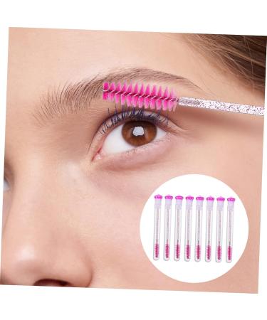 FOMIYES 8pcs Diamond Mascara Brush Disposable Eyelash Brush Eye Foundation Brush Lash Brow Comb Modify Spool 11.7x1.1cm Rosy - Buy Online on GoSupps.com