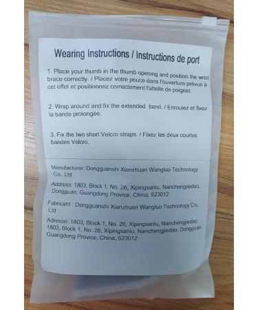 Paskyee Adjustable Carpal Tunnel Wrist Bandage for Pain Relief - Left Hand S/M for Men & Women - Arthritis & Tendon Inflammation Support - Buy Online on GoSupps.com