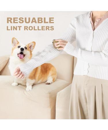 Reusable Washable Lint Roller Ball - Travel Gel Pet Hair Remover | Extra Sticky Compact Handheld Lint Rollers for Clothes & Dust - Buy Online on GoSupps.com