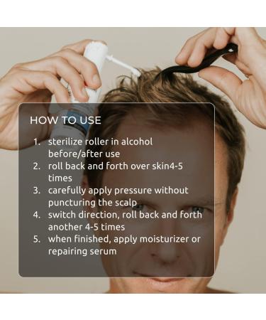 DS Laboratories StimuROLLER HAIR | Micro-Needle Hair Stimulation System 0.3mm - Boost Hair Growth | International Shipping Available - Buy Online on GoSupps.com