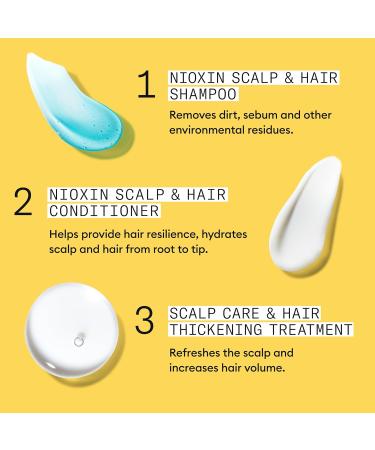 Nioxin Thickening Spray For Natural Hair with Light Thinning Full Size (3 Month Supply) System 1 Kit - Buy Online on GoSupps.com