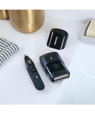 MANSCAPED The Handyman Travel Duo includes The Weed Whacker 2.0 Nose & Ear Hair Trimmer and Portable Men s Compact Facial Hair Shaver with Long-Hair Leveler & Foil Blades - Buy Online on GoSupps.com