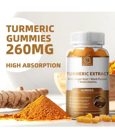 (2 Pack) Turmeric Curcumin with Black Pepper and Ginger Root High Absorption Ultra Potent Turmeric Supplement for Joint Health & Digestion Raspberry Flavor 120 Count 60 Days Supply 60 Count (Pack of 2) - Buy Online on GoSupps.com