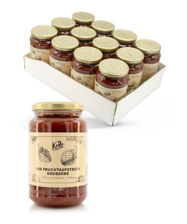 KoRo - Organic strawberry spread 12 x 460g