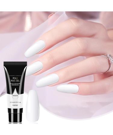 Extension Nail Gel | LED Hard Gels Builder - Easy to Use and Long-Lasting UV Nail Gel for Natural-Looking Nails Nail Extension Gel for Salon Easy at Home Pgp002 - Buy Online on GoSupps.com