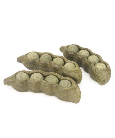 Rosewood Boredom Breaker Veggie Burst Pea Pods Rabbit Treats & Small Animal Treats 3pc 80g - Buy Online on GoSupps.com