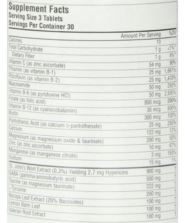 Source Naturals St. John's Positive Thoughts Herbal Supplement - 90 Tablets (2-Pack) - Buy Online on GoSupps.com