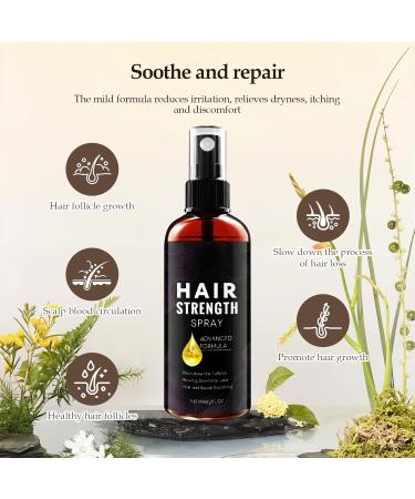  Encuryna Encuryna Fortifying Hair Serum for Men and Women - Reduces hair breakage for thicker stronger hair - 60 ml - Buy Online on GoSupps.com