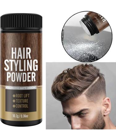 Men's Styling Powder Styling Powder | Portable Volumizing Hair Powder Matte Finish Styling Texturizing Powder Natural Looking Hair Texture Powder (2PC) - Buy Online on GoSupps.com