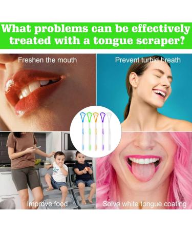 Wiyety Portable Tongue Cleaner Set | 15-Piece 2-in-1 Tongue Scraper for Fresh Breath & Oral Hygiene - Perfect for Adults & Kids - Buy Online on GoSupps.com