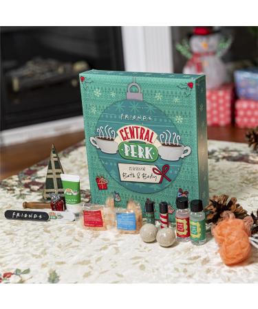 Paladone Days of Bath Advent Central Perk 12 Days Bath Advent Calendar Friends TV Show Countdown to Christmas No Color - Buy Online on GoSupps.com