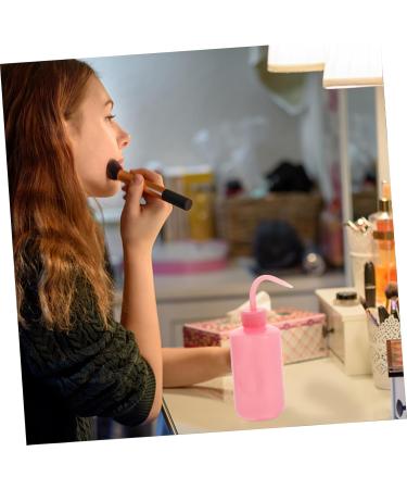 minkissy 3 Pack Eyelash Cleansing Bottle 250 Ml Squeeze Bottles with Curved Mouth and Leakproof Design for Eyelash and Eyebrow Care - Buy Online on GoSupps.com