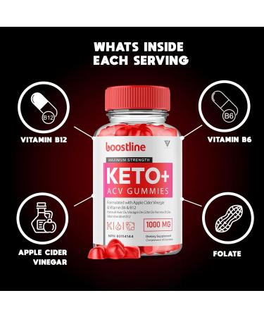 Boostline ACV Keto Gummy Boost Line Keto Apple Cider Vinegar Health Support Supplement Suppl ment avanc de soutien la sant au vinaigre de cidre de pomme BoostLine Keto (60 Gummies) - Buy Online on GoSupps.com
