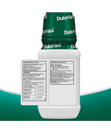 Dulcolax Stool Softener Laxative Gel Capsules (100ct) and Stimulant Free Liquid Laxative Cherry Flavor (12 oz) - Buy Online on GoSupps.com