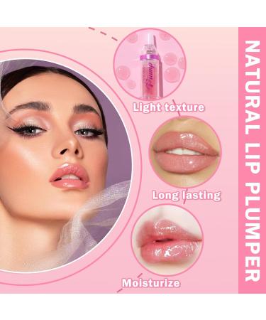 Korean Clear Lip Oil Gloss - Ultra-Hydrating Tinted Lip Plumper with Chili Extract | Nourishing & Full Lips - 02 Baby Pink - Buy Online on GoSupps.com