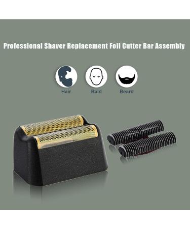 YAZIYIR Finale 5 Star Shaver Replacement Foil and Cutting Edge Compatible with Wahl Replacement Foil Heads 7043 Black Pack of 2 - Buy Online on GoSupps.com