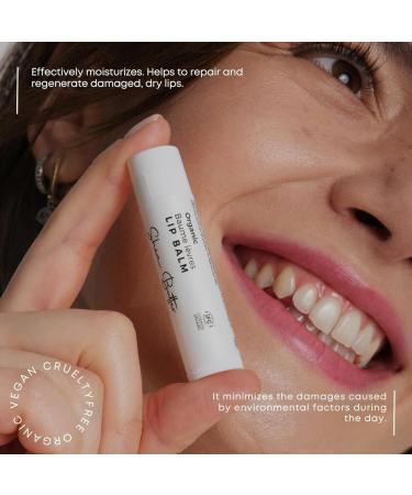 Versew Organic Vegan Moisturizing Lip Balm with Shea Butter & Natural Oils Nourishing Lip Balm (5ml) - Buy Online on GoSupps.com