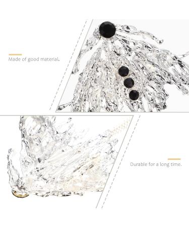 FRCOLOR Metal Hair Clips Bridal Hair Clip Rhinestone Hair Stick rhinestone hair bun clip metal ponytail holder tassel hair clip Crystal Hair Clip Metal Hair Clips Bridal Hair Clip - Buy Online on GoSupps.com