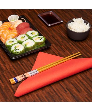 LE NAPPAGE 50 Red Airlaid Napkins - 33x33 cm FSC Certified Luxury Cellulose Wadding - International Shipping Available - Buy Online on GoSupps.com