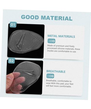 Shop NOLITOY 20 Pairs High Heels Mat Foot Pads - Portable Silicone Metatarsal Pads for Women's High Heels - Comfort & Support - Buy Online on GoSupps.com