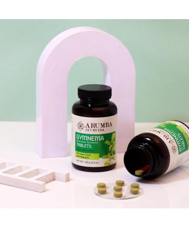 Arumba Gymnema Sylvestre Tablets 240 nos Un-Coated (No Chemical Coating) Gymnema Tablets - Buy Online on GoSupps.com