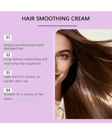 BRVLY Hair smoothing and smoothing cream conditioner for curly and dry damaged Frizzy Control care products keratin smoothing care serum for frizzy hair for women 1 - Buy Online on GoSupps.com