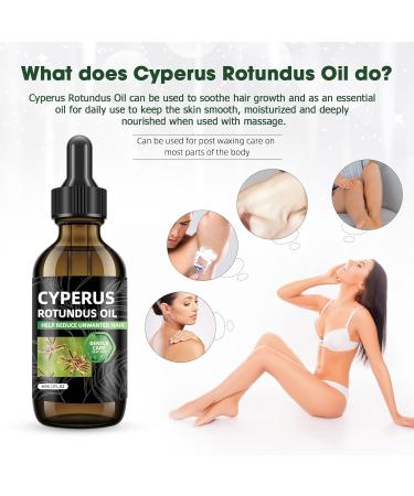 Cyperus Rotundus Oil for Hair Removal Natural Cyperus Rotundus Oil to Reduce Unwanted Hair Growth Soothing & Moisturizing Shrinks Pores Smooth Skin Care Suitable for All Skin Types Cyperus Oil 2 Fl Oz (Pack of 1) - Buy Online on GoSupps.com