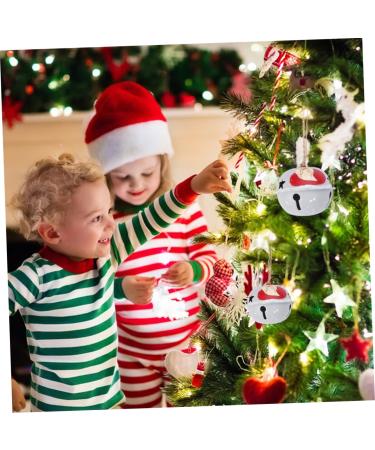 Yardenfun 1pc Christmas Tree Bells Christmas Tree Decorations Grazing Bells Bell Hanging Decor Accessories White 6X6CM - Buy Online on GoSupps.com