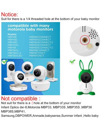 Adjustable Angle Wall Mount for Baby Monitors - Aluminum Alloy | Universal Camera Holder - Buy Online on GoSupps.com