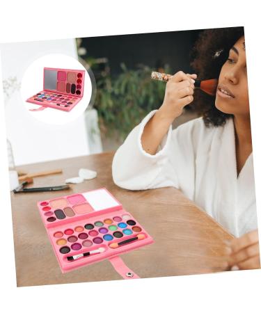 FRCOLOR 7pcs 33 Makeup Palette An Fittings Blush Pan Beginner Eyeshadow Pan Child Powder Eye Shadow Girl - Buy Online on GoSupps.com