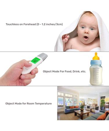 LOOKEE Petite Touchless for Forehead | Designed for Adults Kids Baby | Battery & Pouch Included - Buy Online on GoSupps.com