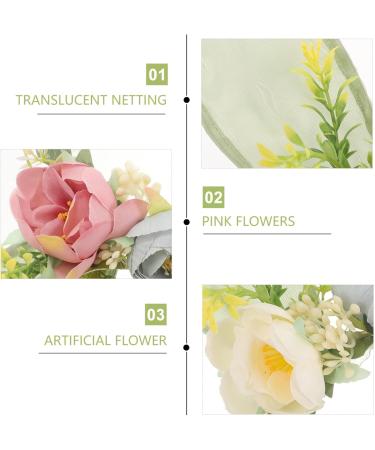 jojofuny Bunny Ears Headband Easter Bunny Ears Headband Rabbit Ear Floral Head Piece Fairy Floral Crowns Hair Hoops Spring Flower Crown Headband for Kids and Adults Party Birthday Supply - Buy Online on GoSupps.com