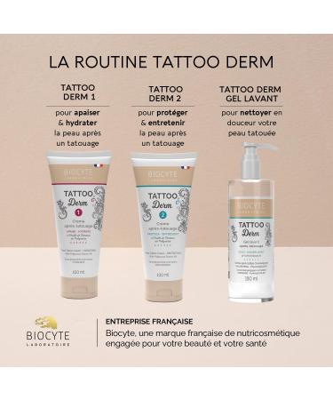 BIOCYTE Tattoo Stick Solaire SPF 50 - Protection Solaire Tatouage Huile De Coco - Tous Types De Peau - R sistant A L'Eau & Fini Invisible Non Gras - 18g - Buy Online on GoSupps.com
