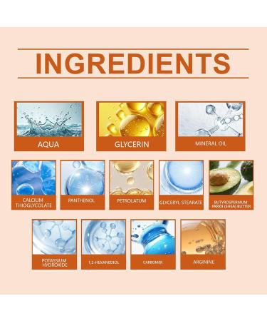 Hair Removal Cream For Sensitive Skin - 22g Facial Moisturizing Hair Removal - Facial Hair Removal | For Women & Men Soothes - Buy Online on GoSupps.com