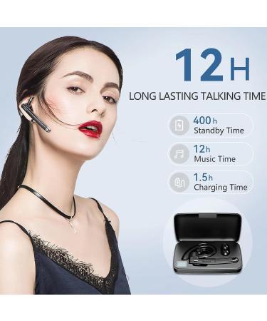 WMWYMX Bluetooth Headset - Wireless One Ear Earphone with Charging Case - Buy Online on GoSupps.com