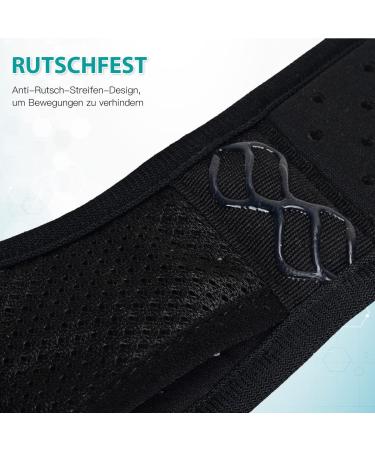 Buy Tenbon Hernia Belts for Men - Inguinal Support & Medical Protection | Adjustable Hip Belt - Black (L) - Perfect for Sports - Buy Online on GoSupps.com